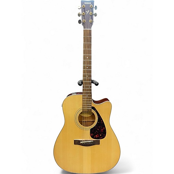 Used Yamaha FX335C Natural Acoustic Electric Guitar