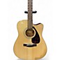 Used Yamaha FX335C Natural Acoustic Electric Guitar