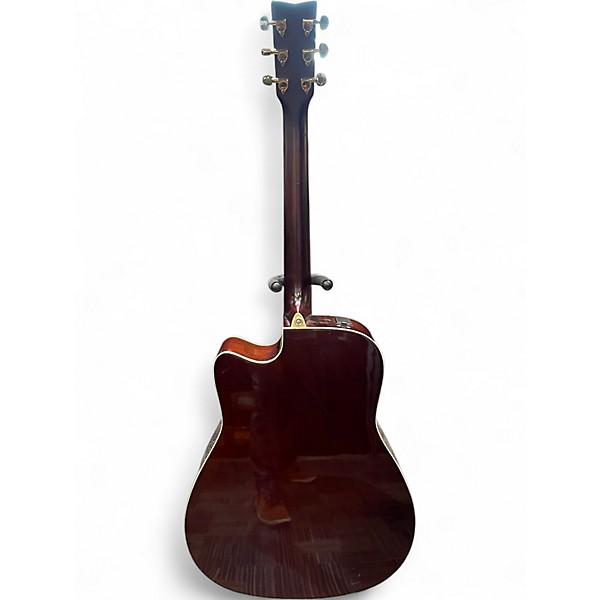 Used Yamaha FX335C Natural Acoustic Electric Guitar