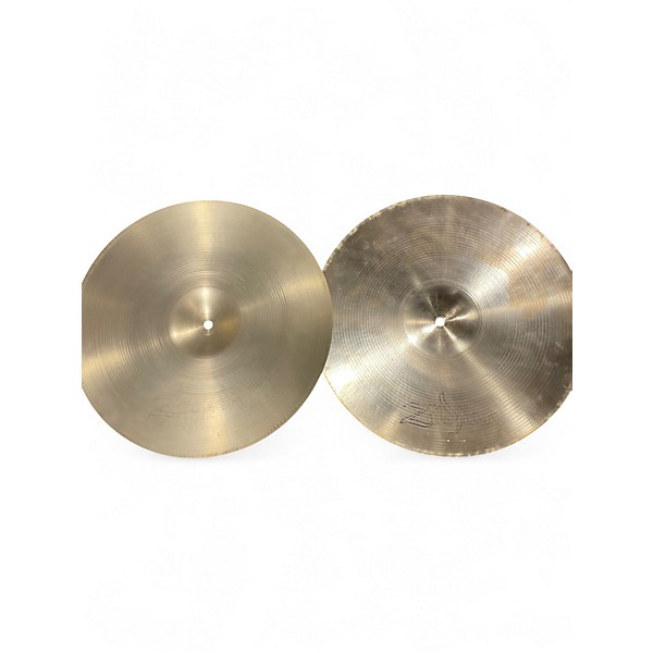 Used Zildjian 15in A Series Hollow Logo Hi Hat Pair Cymbal