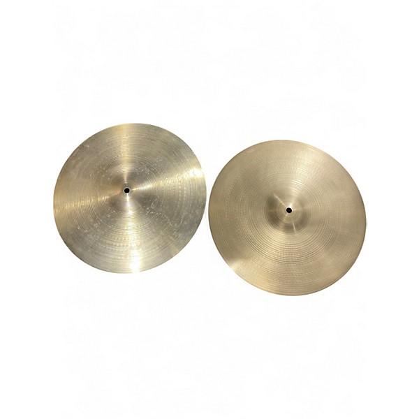 Used Zildjian 15in A Series Hollow Logo Hi Hat Pair Cymbal