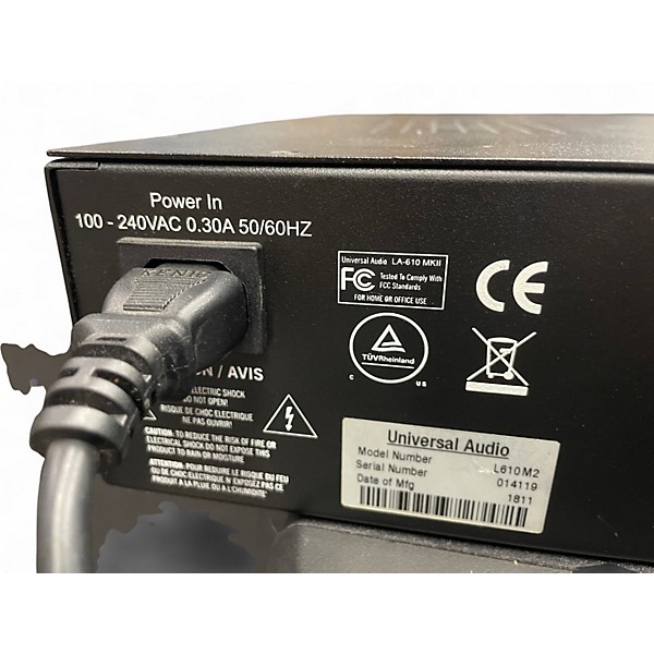 Used Universal Audio LA610 MKII Channel Strip