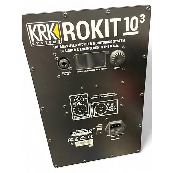 Used KRK RP10 ROKIT G4 3-Way Pair Powered Monitor