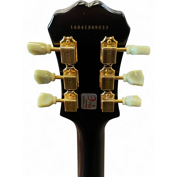Used Epiphone 1955 Les Paul Custom Ebony Solid Body Electric Guitar