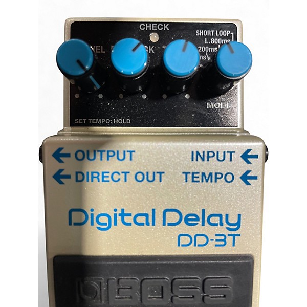 Used BOSS DD3T Effect Pedal