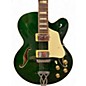 Used Ibanez Artcore AF75D Green Hollow Body Electric Guitar