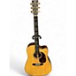 Used Martin DCPA1 Natural Acoustic Electric Guitar thumbnail