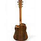 Used Martin DCPA1 Natural Acoustic Electric Guitar