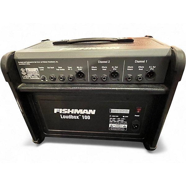 Used Fishman PROLBX400 Loudbox 100 100W Acoustic Guitar Combo Amp