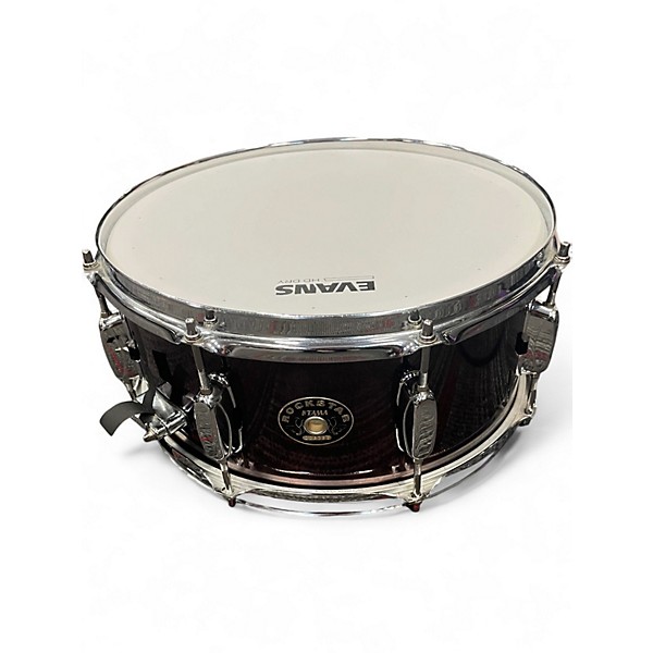 Used TAMA 13X5.5 Rockstar Series Snare METALLIC PURPLE Drum
