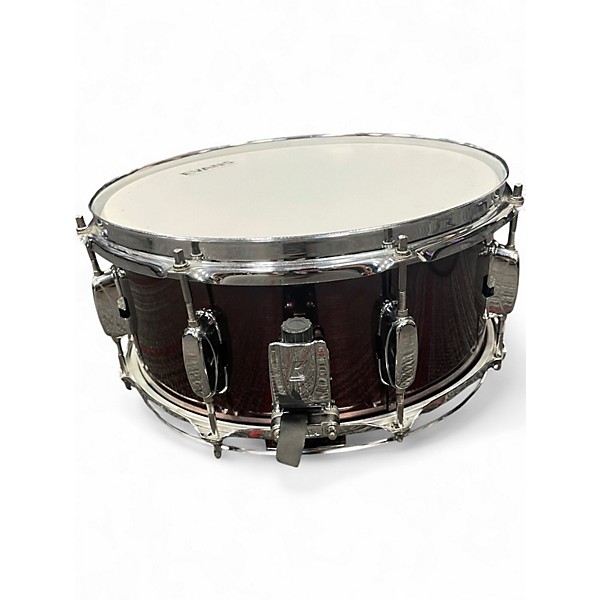 Used TAMA 13X5.5 Rockstar Series Snare METALLIC PURPLE Drum