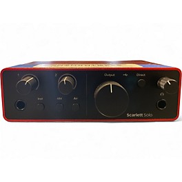Used Focusrite Scarlett Solo Audio Interface