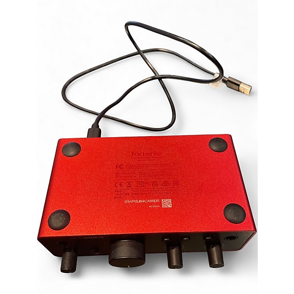 Used Focusrite Scarlett Solo Audio Interface