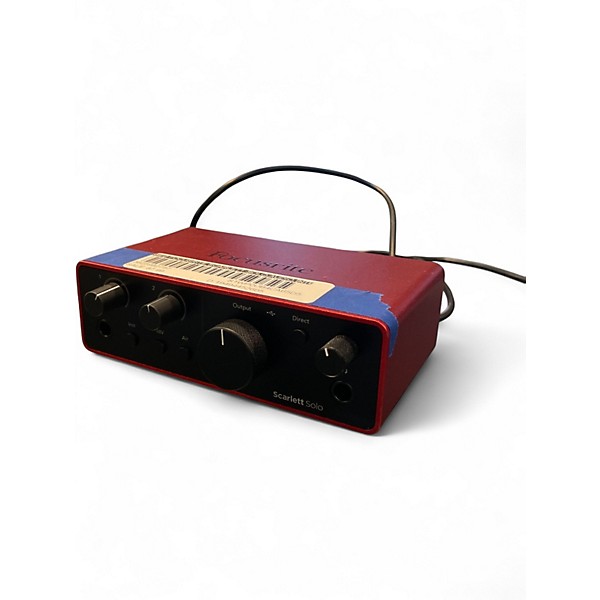 Used Focusrite Scarlett Solo Audio Interface