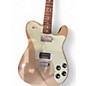 Used Fender Chris Shiflett Telecaster Deluxe Aztec Gold Solid Body Electric Guitar