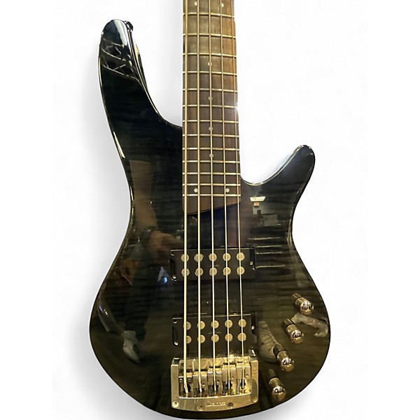 Used Ibanez SRX505 Black Electric Bass Guitar