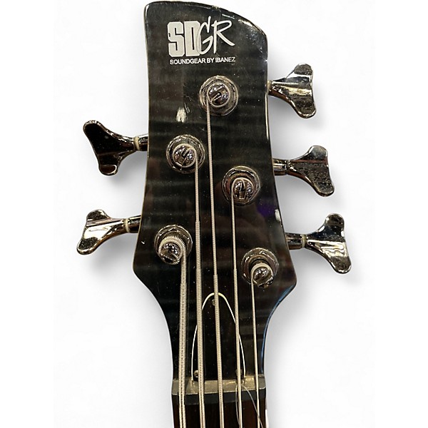 Used Ibanez SRX505 Black Electric Bass Guitar