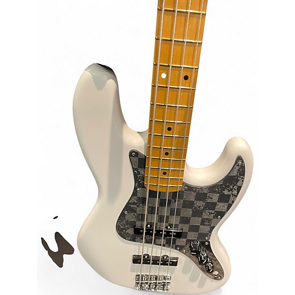 Used Fender Player II Jazz Bass White Electric Bass Guitar