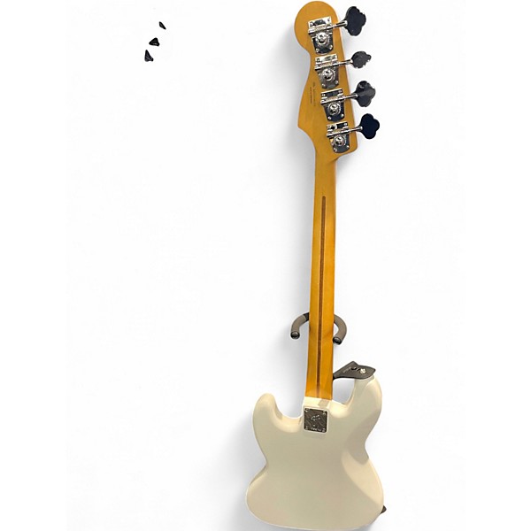 Used Fender Player II Jazz Bass White Electric Bass Guitar
