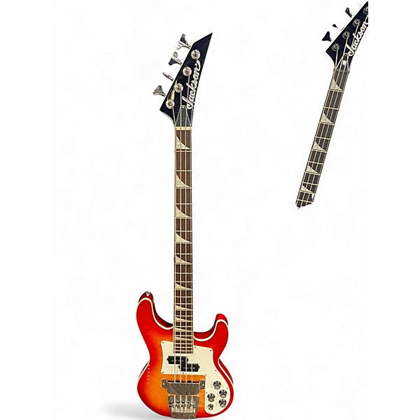 Used Jackson X Series BAss Heritage Cherry Electric Bass Guitar