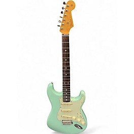 Used Fender Vintera 60s Stratocaster Surf Green Solid Body Electric Guitar