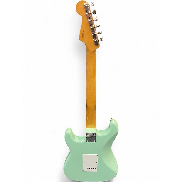 Used Fender Vintera 60s Stratocaster Surf Green Solid Body Electric Guitar