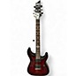 Used Schecter Guitar Research Hellraiser Deluxe Crimson Red Burst Solid Body Electric Guitar thumbnail