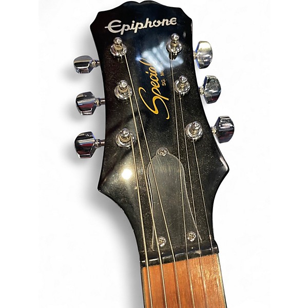 Used Epiphone SG Special Bolt On Ebony Solid Body Electric Guitar