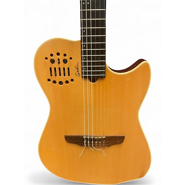 Used Godin Multiac Natural Classical Acoustic Electric Guitar