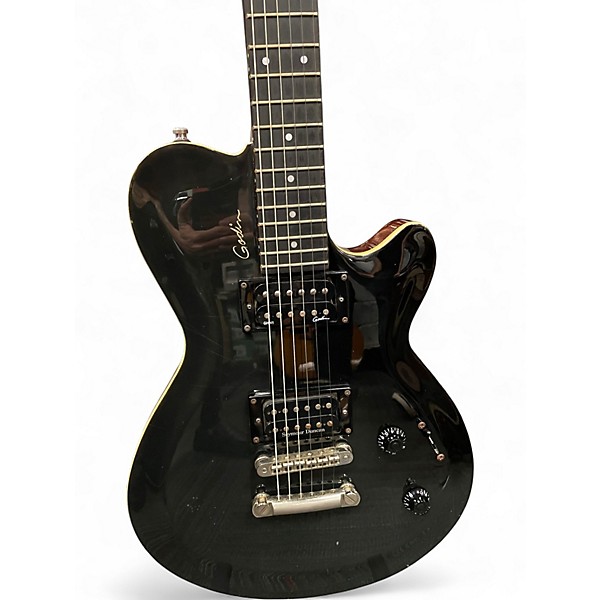 Used Godin Icon Type 2 Convertible Black Solid Body Electric Guitar