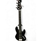 Used Squier Deluxe Jazz Bass Active V 5 String Black Electric Bass Guitar thumbnail