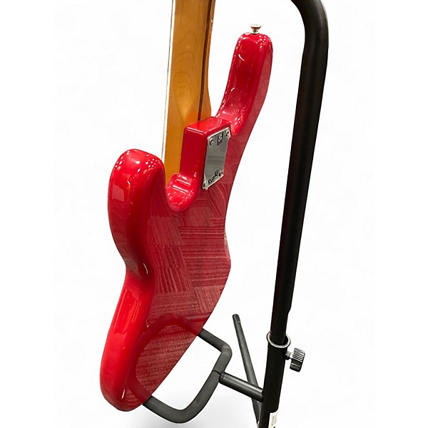 Used Fender Vintera 50s Precision Bass Red Electric Bass Guitar