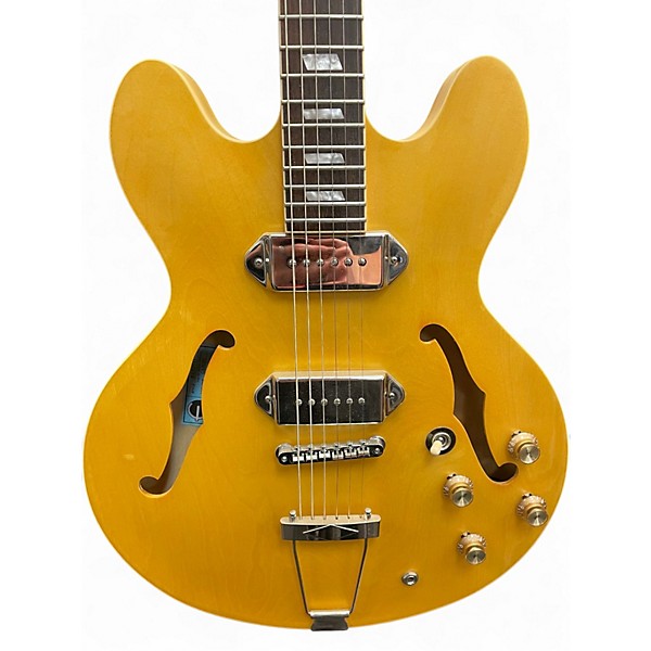 Used Epiphone E230TD Natural Hollow Body Electric Guitar