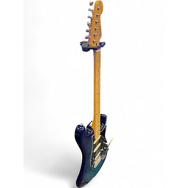 Used Fender Player Stratocaster HSS Blue Burst Solid Body Electric Guitar