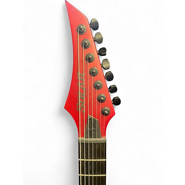 Used Solar Guitars a2.7 red Solid Body Electric Guitar