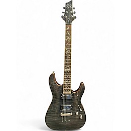Used Schecter Guitar Research C1 Classic Trans Gray Solid Body Electric Guitar