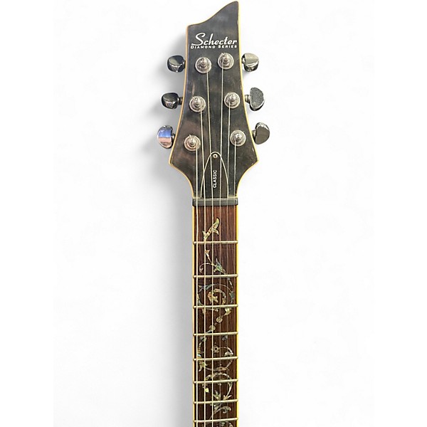 Used Schecter Guitar Research C1 Classic Trans Gray Solid Body Electric Guitar