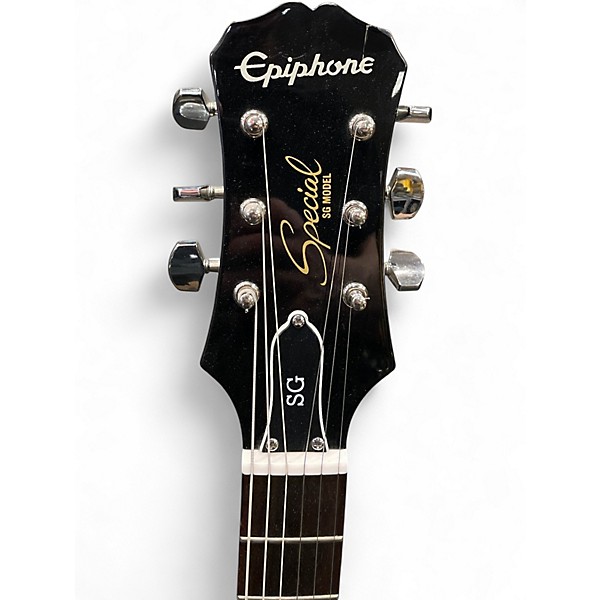 Used Epiphone SG Special Bolt On Black Solid Body Electric Guitar