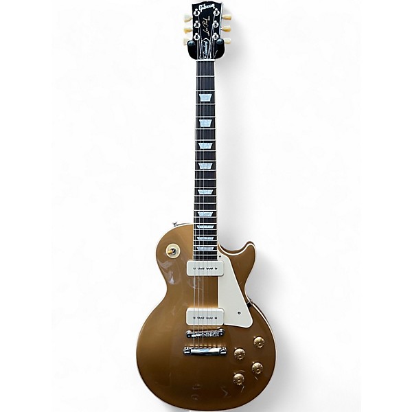 Used 2025 Gibson Les Paul Standard '50s P-90 Gold Top Solid Body Electric Guitar