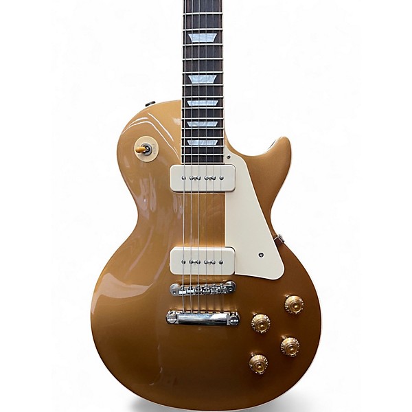 Used 2025 Gibson Les Paul Standard '50s P-90 Gold Top Solid Body Electric Guitar