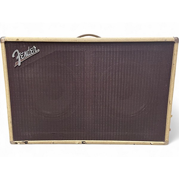 Used Fender Tone Master 160w 2x12 Blonde Guitar Cabinet