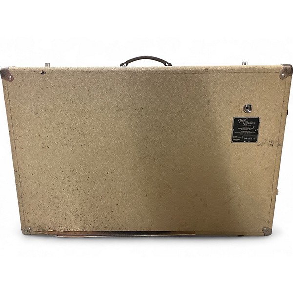 Used Fender Tone Master 160w 2x12 Blonde Guitar Cabinet