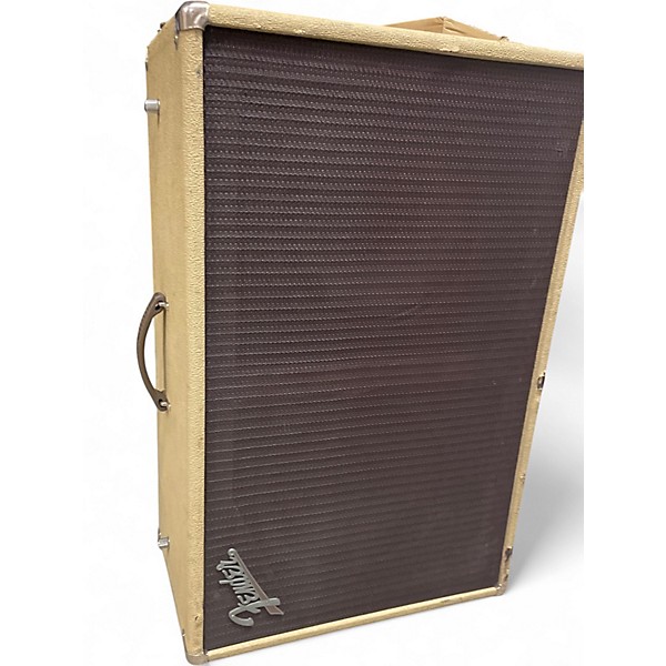 Used Fender Tone Master 160w 2x12 Blonde Guitar Cabinet