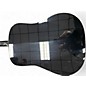 Used Fender CD60 Dreadnought Black Acoustic Guitar