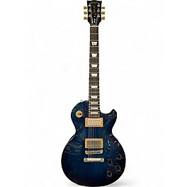 Used Gibson LES PAUL STUDIO LP100 BLUE Solid Body Electric Guitar