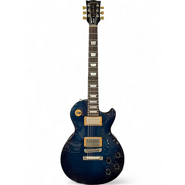 Used Gibson LES PAUL STUDIO LP100 BLUE Solid Body Electric Guitar