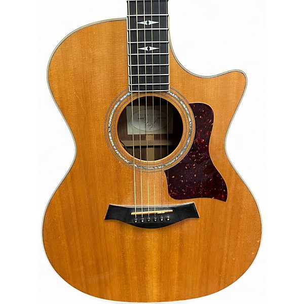 Used Taylor 814CE DLX Natural Acoustic Electric Guitar