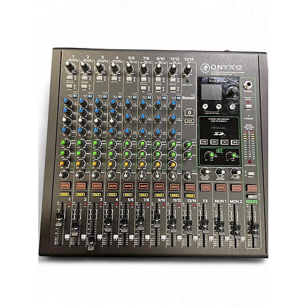 Used Mackie ONYX 12 Unpowered Mixer