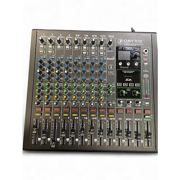 Used Mackie ONYX 12 Unpowered Mixer