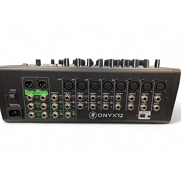 Used Mackie ONYX 12 Unpowered Mixer